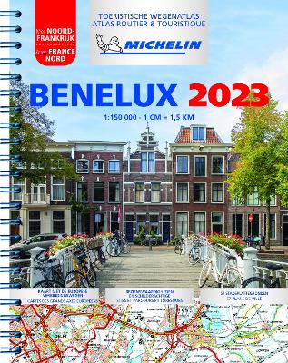 2023 Benelux & North of France - Tourist & Motoring Atlas: Tourist &