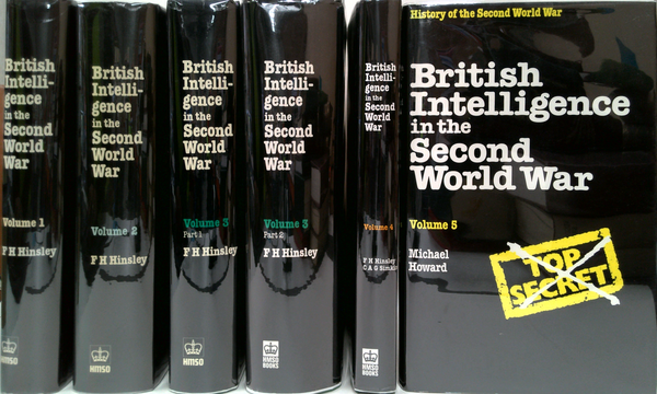 British Intelligence in the Second World War Series (Six-Volume Set)