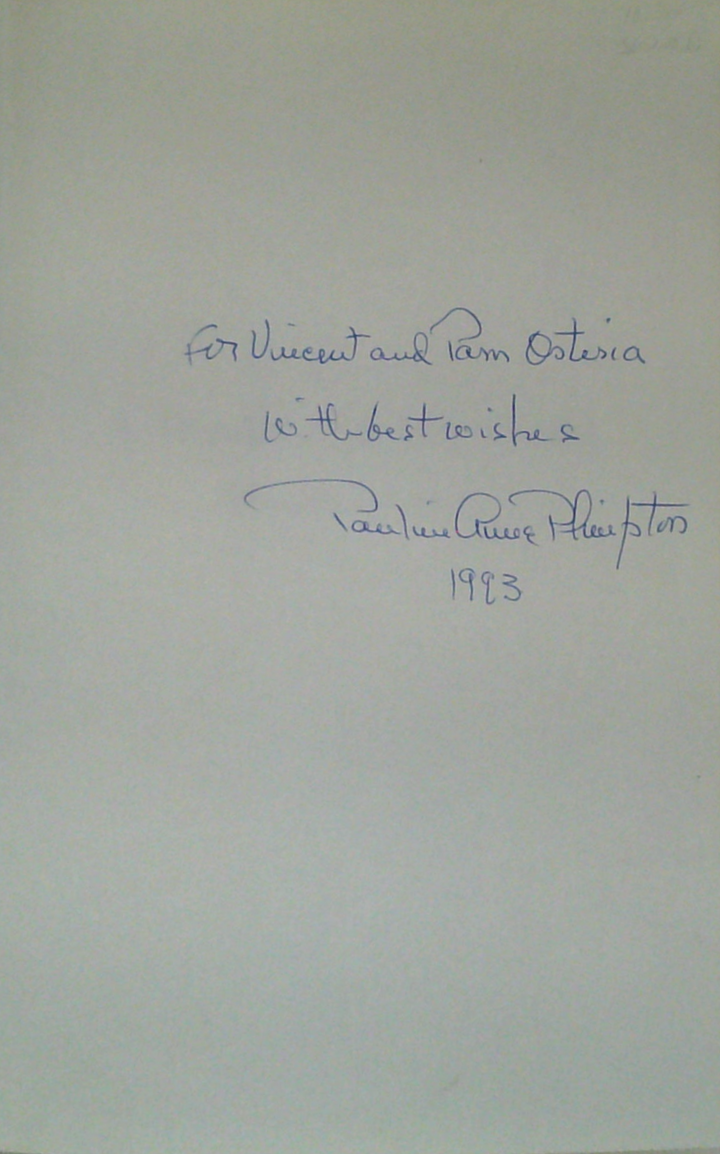 A Window On Our World: Plimpton Papers (SIGNED)
