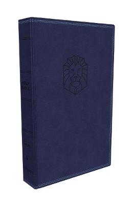 NKJV, Holy Bible for Kids, Leathersoft, Blue, Comfort Print: Holy