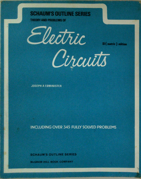 Theory And Problems Of Electric Circuits