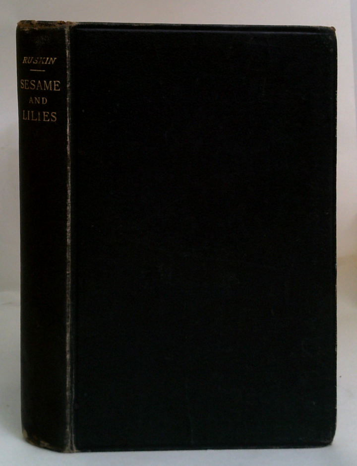 Sesame And Lilies: Three Lectures