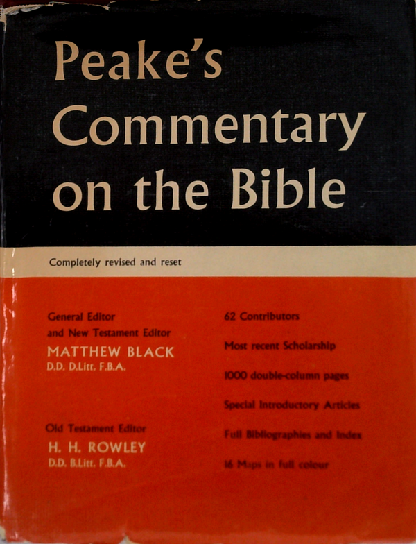 Peake's Commentary On The Bible