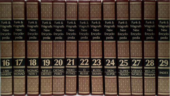 Funk & Wagnalls New Encyclopedia ( 29 Vols.)