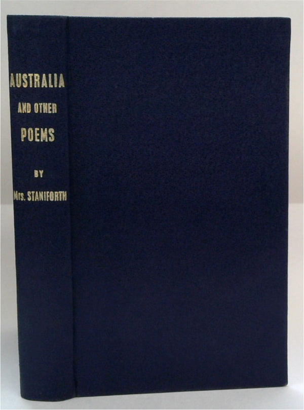 Australia and other poems