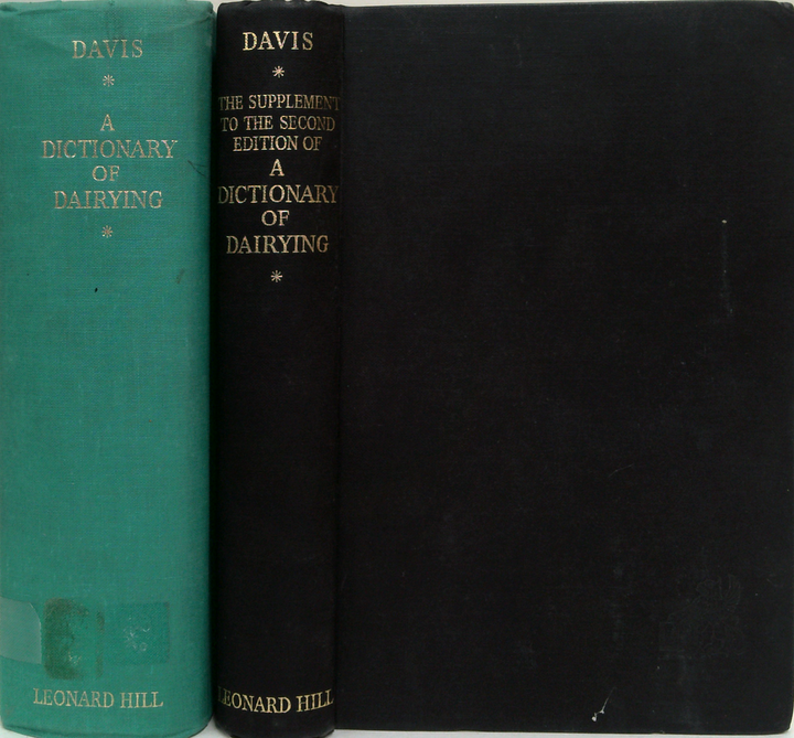 Dictionary Of Dairying + Supplement (Two-Volume Set)