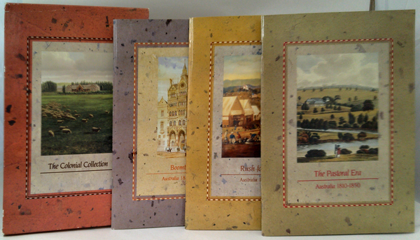 The Colonial Era Australia Heritage In Stamps set (The Pastoral Era 1810-1850/Rush for Gold Australia 1851-1870/Boomtime Australia 1871-1890)
