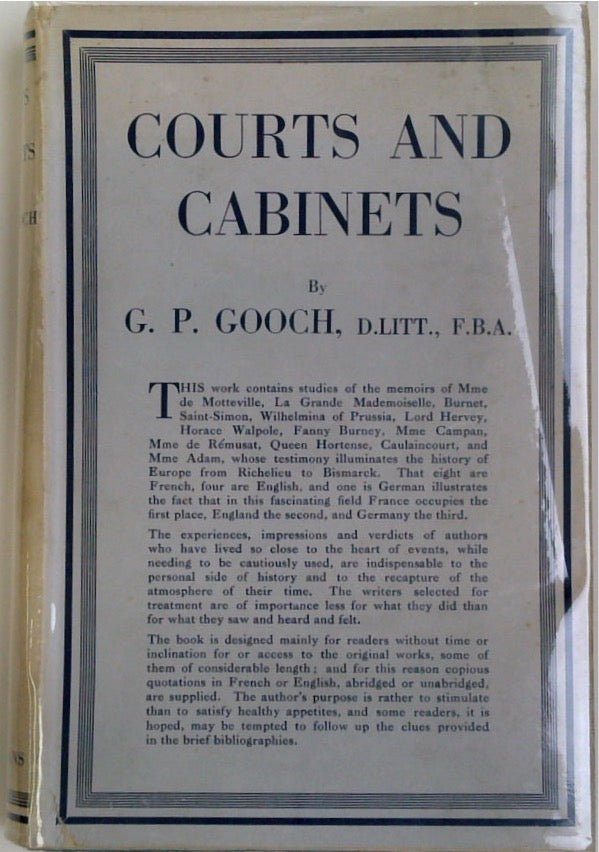 Courts and Cabinets