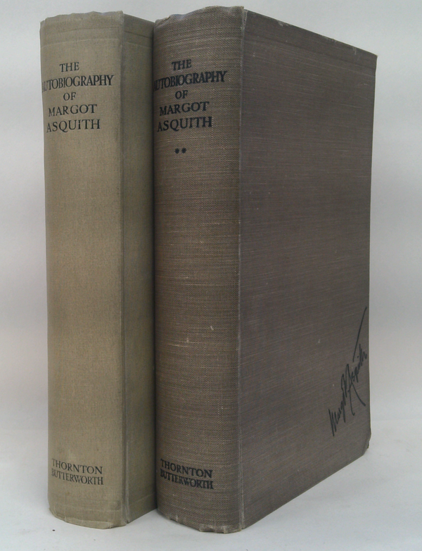 The Autobiography Of Margot Asquith (Two-Volume Set)