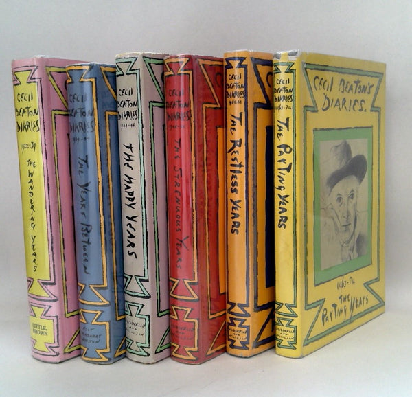 Cecil Beaton's Diaries (SIGNED) (Six-Volume Set)