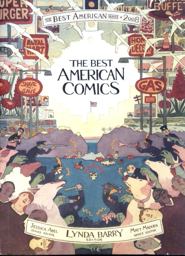 The Best American Comics 2008 (SIGNED)