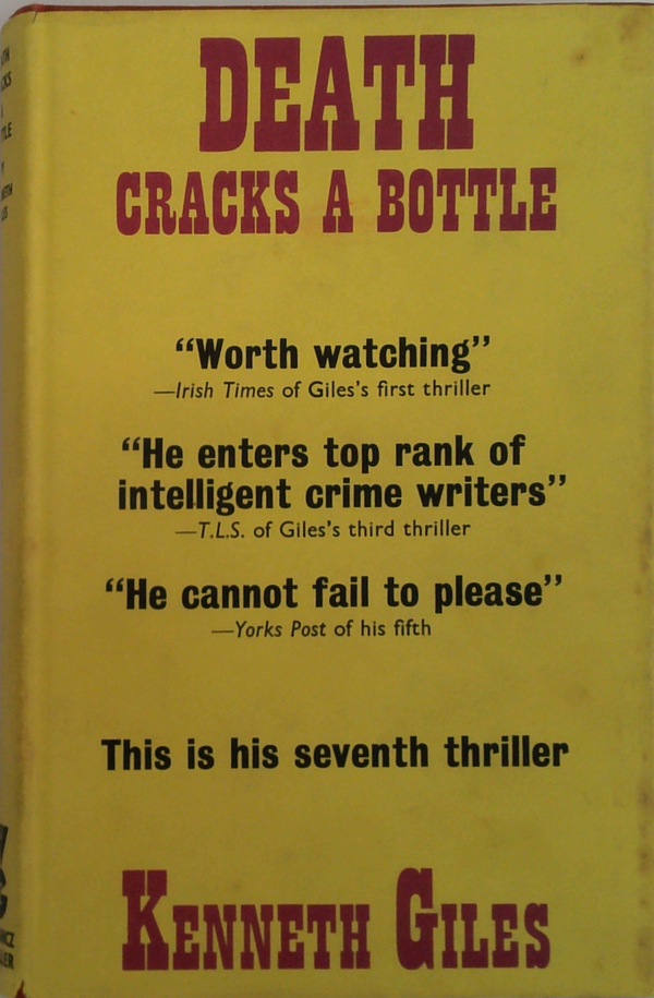 Death Cracks A Bottle