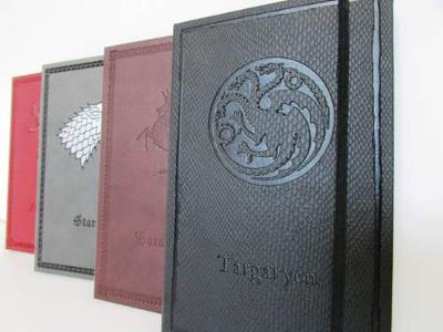 Game of Thrones: House Targaryen Hardcover Ruled Journal