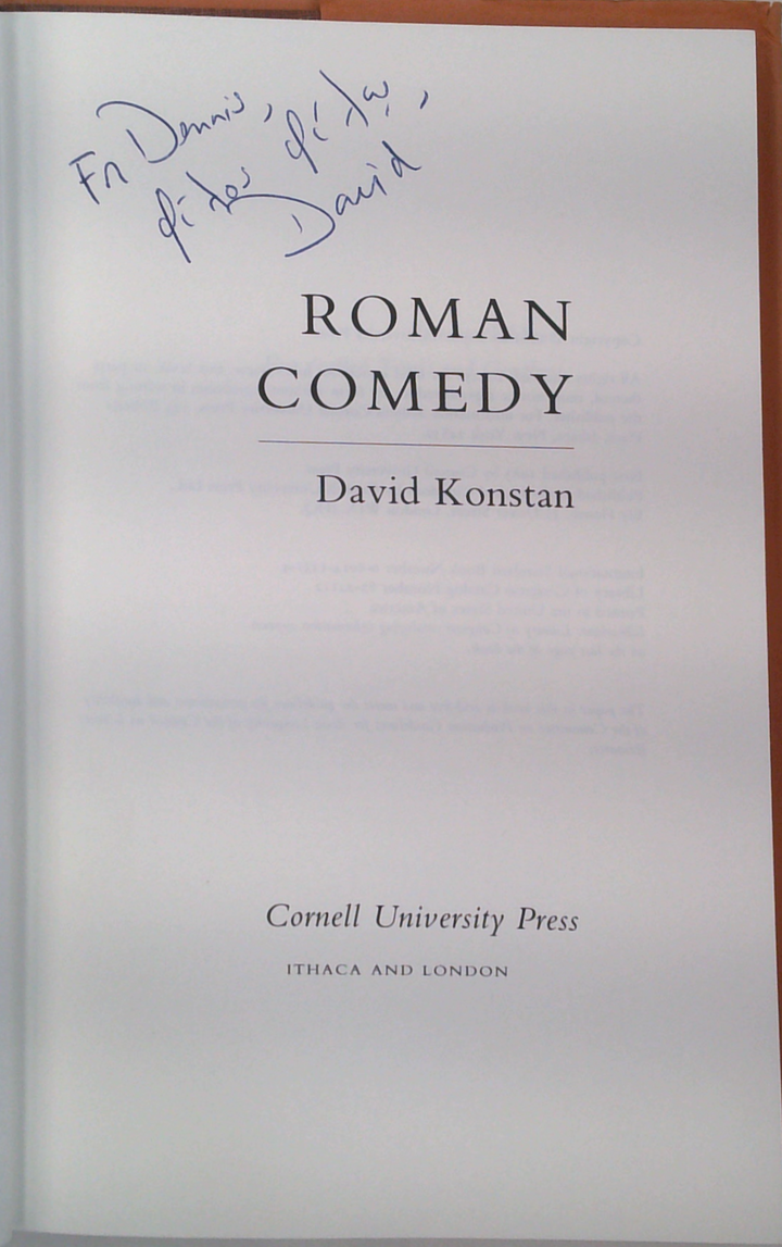 Roman Comedy (SIGNED)