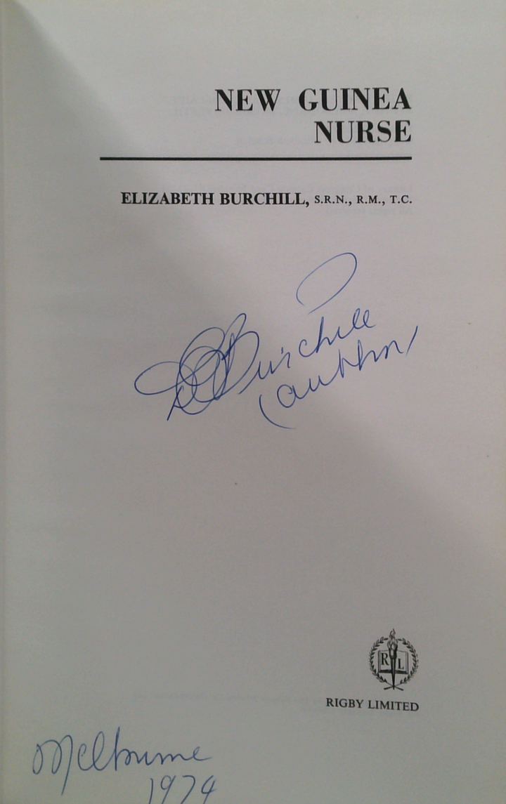 New Guinea Nurse (SIGNED)