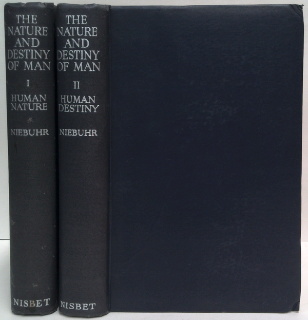 The Nature And Destiny Of Man: A Christian Interpretation  (Two-Volume Set)