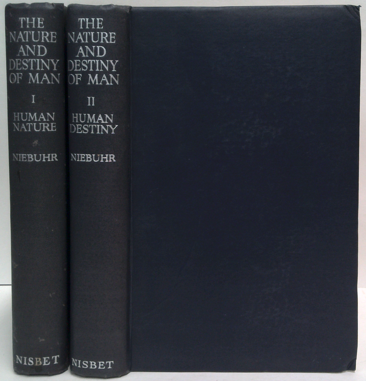 The Nature And Destiny Of Man: A Christian Interpretation  (Two-Volume Set)