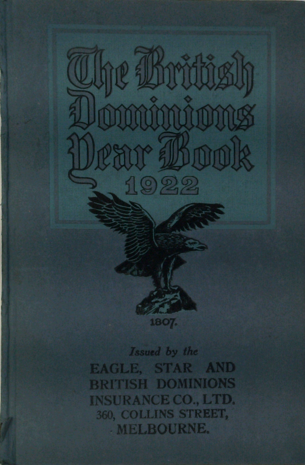 The British Dominions Year Book 1922.