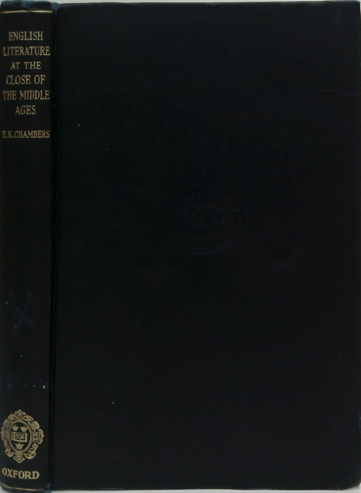 English Literature At The Close Of The Middle Ages