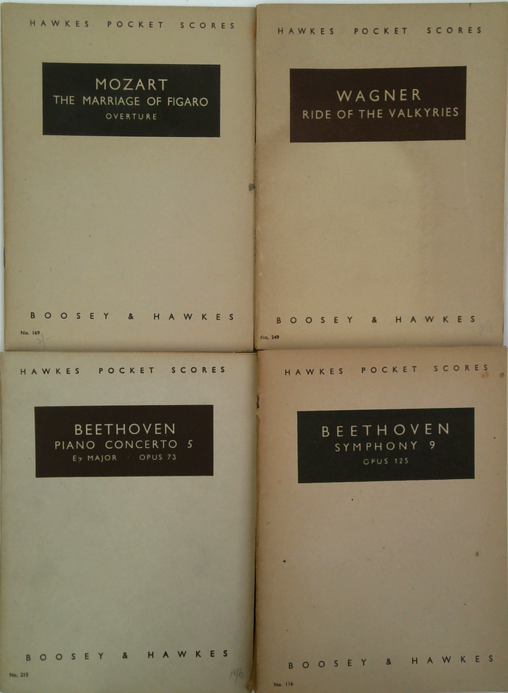 Hawkes Pocket Scores (Eight-Volume Set)