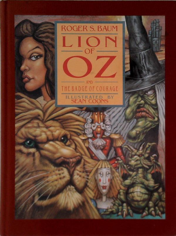 Lion Of Oz And The Badge Of Courage