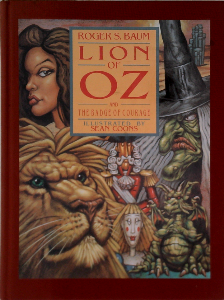 Lion Of Oz And The Badge Of Courage