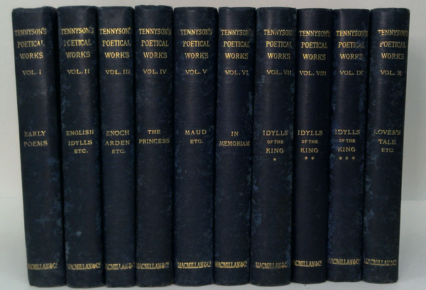 The Poetical Works of Alfred Lord Tennyson (Ten-Volume Set)