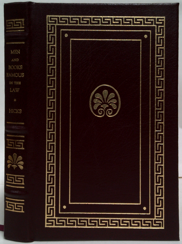 Men And Books Famous In The Law