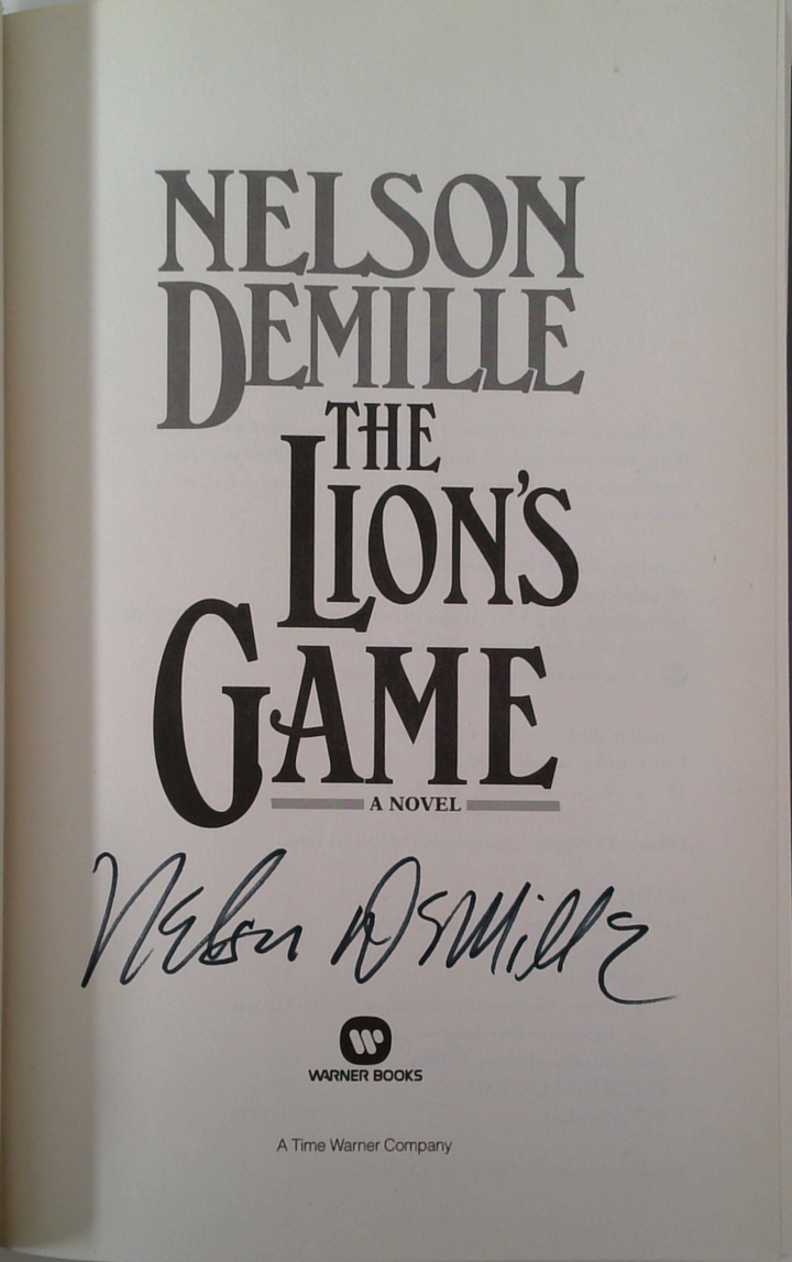 The Lion's Game (SIGNED)