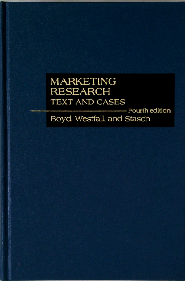 Marketing Research: Text And Cases
