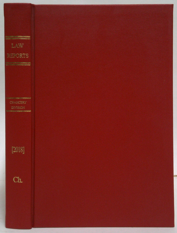 The Law Reports: Chancery Division 2018