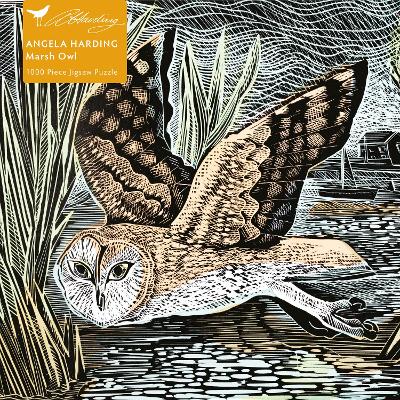 Adult Sustainable Jigsaw Puzzle Angela Harding: Marsh Owl: