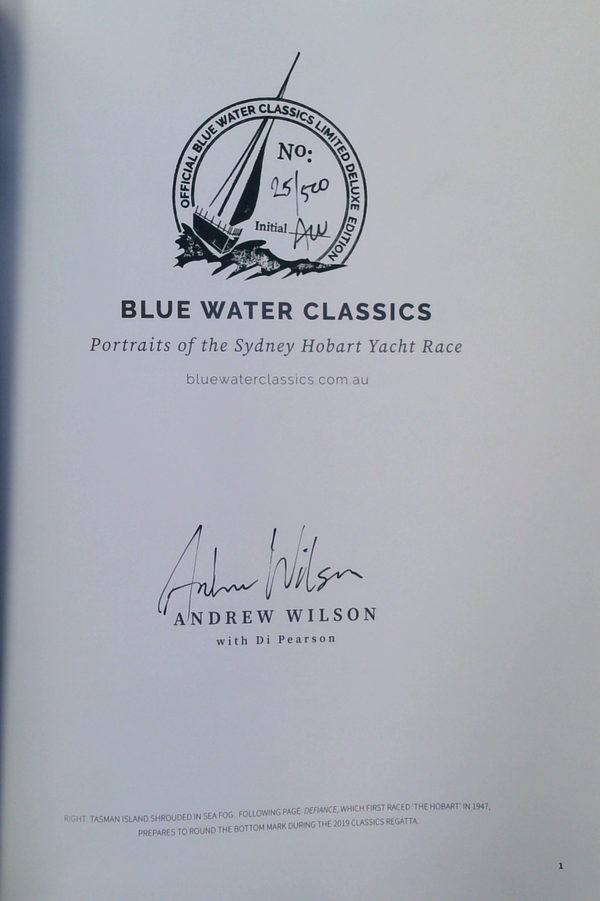 Blue Water Classics: Portraits Of The Sydney Hobart Yacht Race