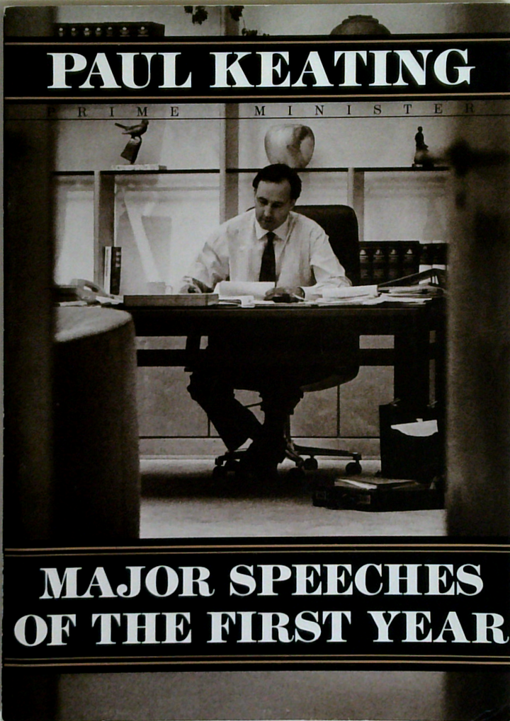 Major Speeches Of The First Year