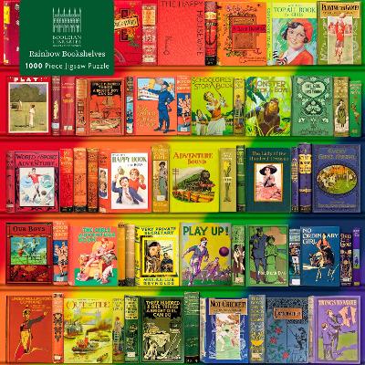 Adult Jigsaw Puzzle Bodleian Libraries: Rainbow Bookshelves: