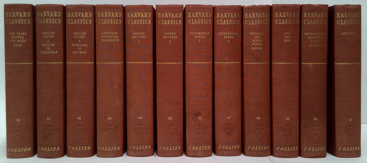 Harvard Classics 1937 Collier Complete 51 volume set