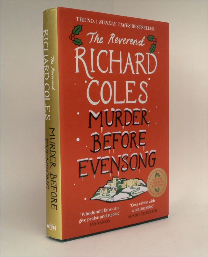 Murder Before Evensong: (SIGNED XMAS EDITION)