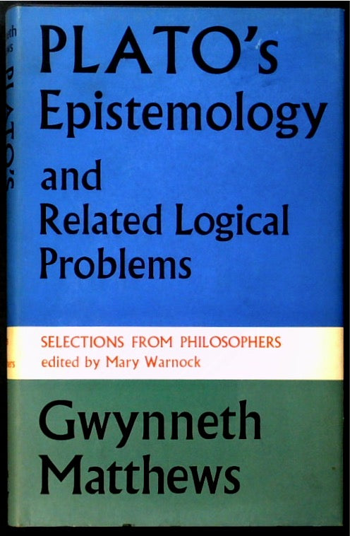 Epistemology and Related Logical Problems