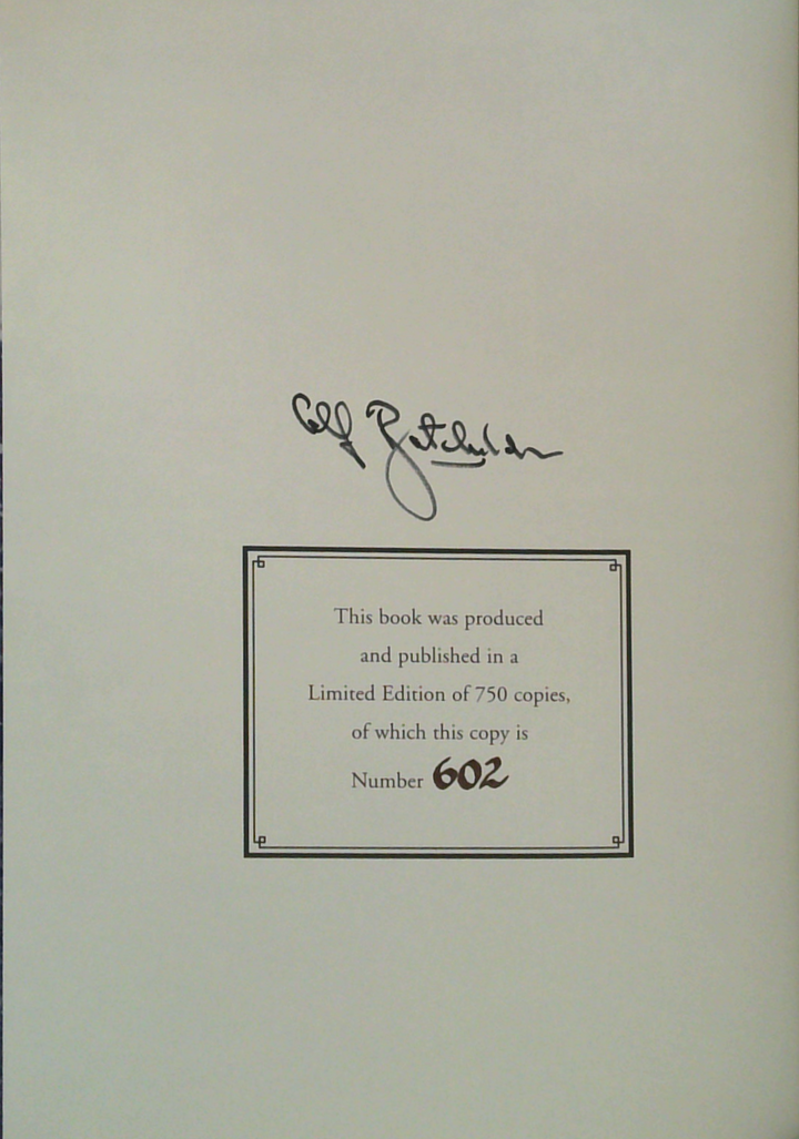 Pavilions In The Park (Two-Volume Set) (SIGNED)