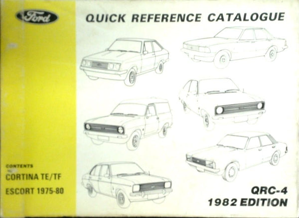 QRC-4 Quick Reference Catalogue