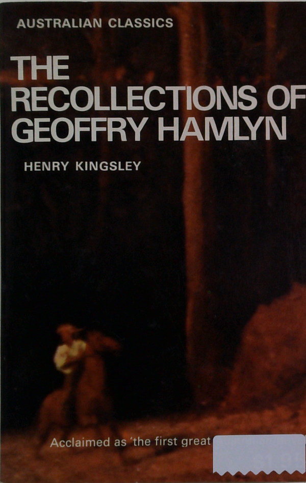 The Recollections Of Geoffry Hamlyn