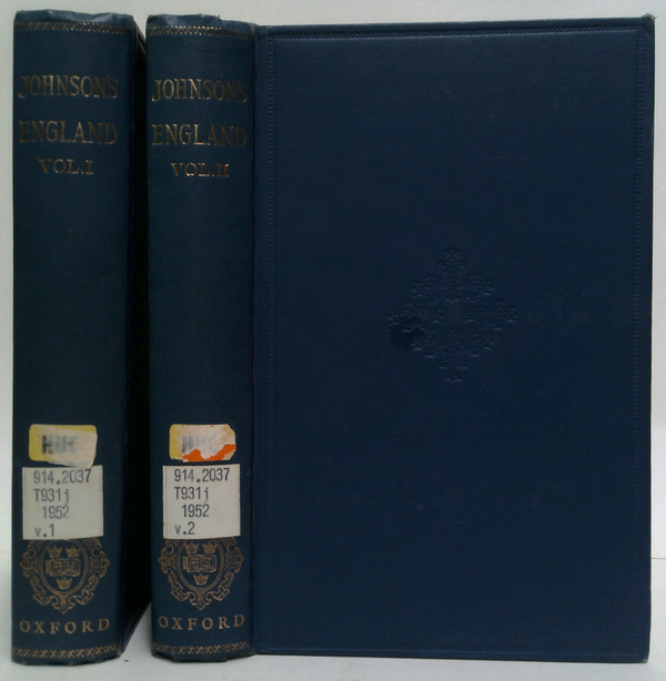 Johnson's England (Two-Volume Set)