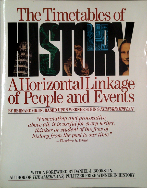 The Timetables Of History: A Horizontal Linkage Of People And Events