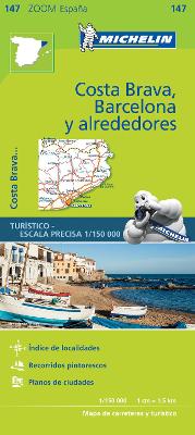 Barcelona y Alrededores Costa Brava - Zoom Map 147: Map