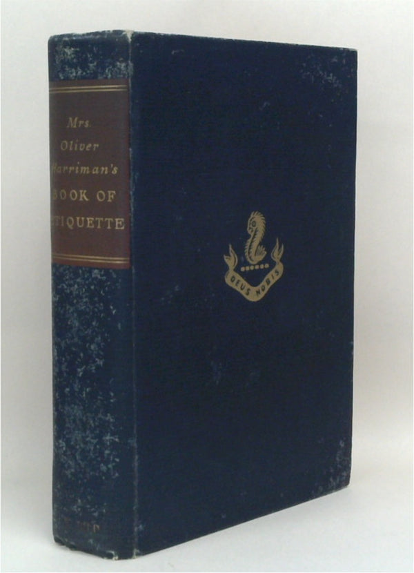 Mrs. Oliver Harriman's Book of Etiquette