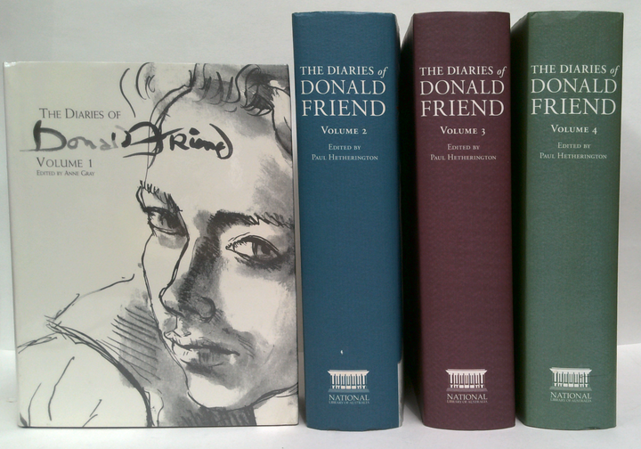 The Diaries of Donald Friend: (Four-Volume Set)
