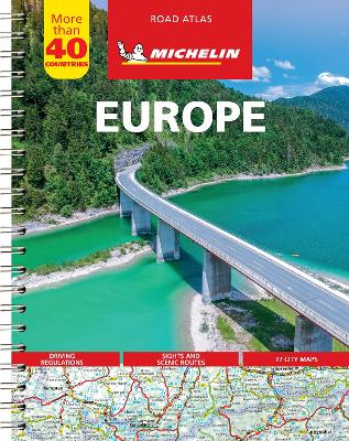 Europe - Tourist and Motoring Atlas (A4-Spiral): Tourist & Motoring