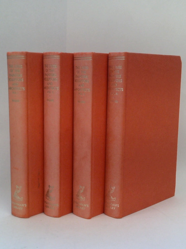 Lives of the Painters, Sculptors, and Architects (Four-Volume Set)