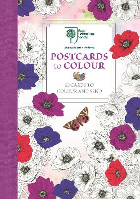 RHS Postcards to Colour: 20 Cards to Colour and Send