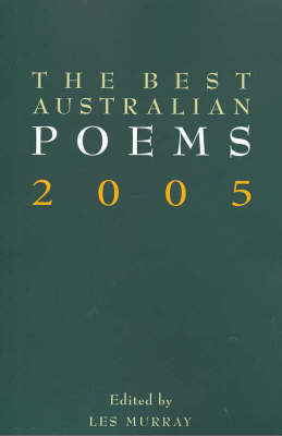 The Best Australian Poems: 2005